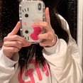 thumbnail image 3 of Sanrio funda de teléfono de Hello Kitty, paquete completo de silicona, Anime Kuromi, carcasa trasera a prueba de golpes para iPhone 14, 13, 12, 11, Mini SE, 3 of 4