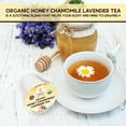 thumbnail image 4 of Organic Honey Chamomile Lavender Tea Pods Compatible with Keurig Brewers by Teavity  - 12 Tea Pods, 4 of 9
