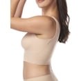 thumbnail image 3 of Cupid Women's Firm Control Shapewear, Top Shaping Scoop Neck Lounge Bra, Sizes S-2XL, 3 of 8