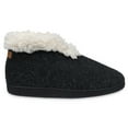 thumbnail image 4 of Gaahuu womens faux wool elastic front memory foam slipper boot, 4 of 5