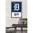 thumbnail image 2 of MLB Detroit Tigers - Logo 22 Wall Poster, 22.375" x 34" Framed, 2 of 5