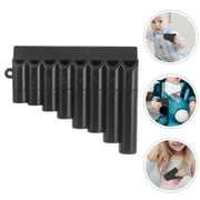 FRCOLOR 2pcs Educational 8-Hole Pan Flute for Kids - Easy to ABS Pan Flute for Kids and Beginners 8 Pipe Wind Instrument for Learning and Performance in School