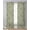 Green, variant on Brown Floral Sheer Curtains 39 Inch Length 2 Panels Set for Living Room/Bedroom, Vintage Spring Botanical Flowers Kitchen Curtains Grommet Semi-Sheer Curtains Drapes Window Treatments 27.5"x39"x2