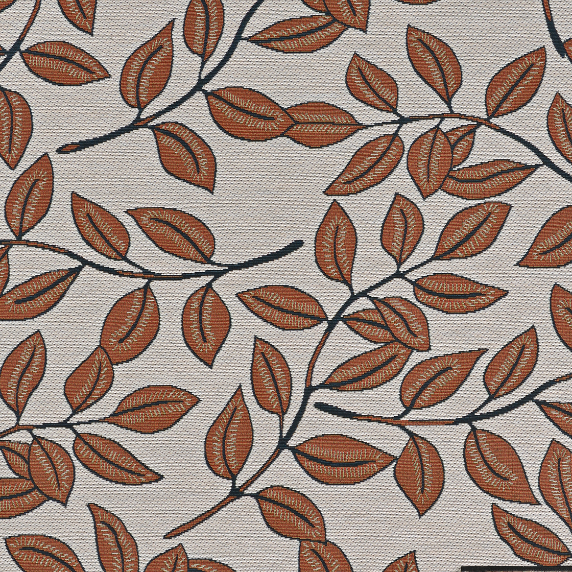 Couristan Dolce Summer Ivy Indoor/Outdoor Area Rug, Ivory-Terracotta, 2'3" x 7'10" Runner