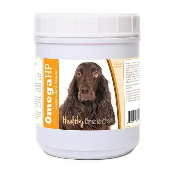 Healthy Breeds Field Spaniel Omega HP Fatty Acid Skin and Coat Support Soft Chews