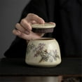 thumbnail image 3 of Ceramic Tea Caddy Household Tea Storage Container Tins Jar With Airtight Lid For Coffee, Nuts, Herb, Spice, Sugar, 3 of 4