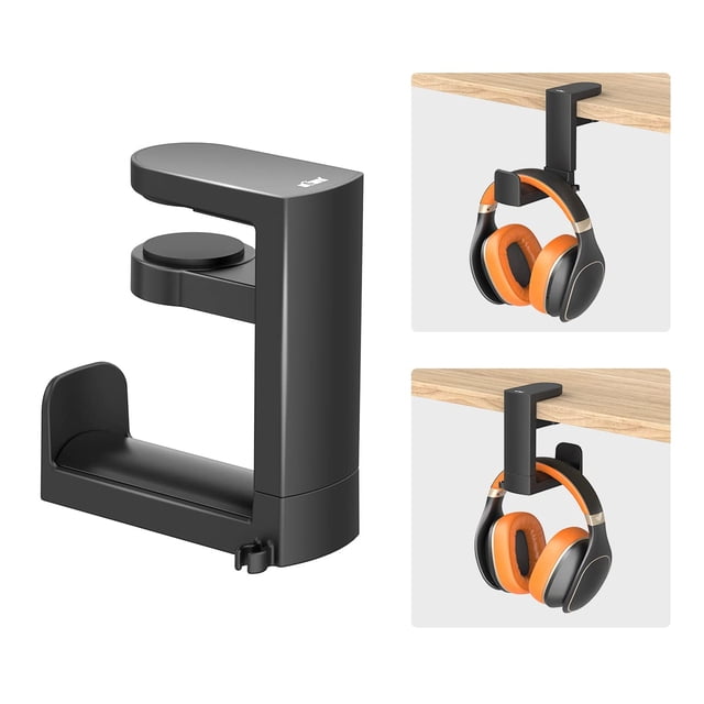 Soporte para auriculares KIWIFOTOS DH-U4 WHITE para debajo del escritorio