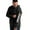 Black, variant on Men's Signature Sleeve Hooded Pullover, Large Regular, Black
