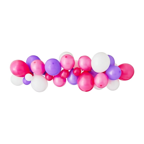 Pink/Purple/White Balloon Arch Kit, 36 Pieces, by Way To Celebrate