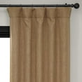 thumbnail image 5 of HPD Half Price Drapes Butterscotch Faux Linen Room Darkening Curtains for Bedroom & Living Room Curtains (1 Panel), Door & Window Curtains 120 inches long, 50W X 120L, 5 of 12