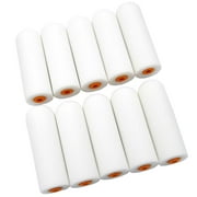 10Pieces Professional Paint Foam Paint Roller Sleeves Wall Painting Decorating 10cm Sponge Rollers