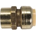 3/4Inch Pushfit FNPT Female Adapter, PushToConnect Brass Plumbing