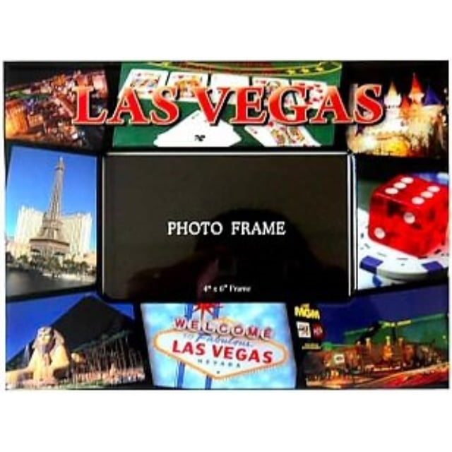 Las Vegas Picture Frame 4X6 Red, Las Vegas Picture Frames, Souvenirs