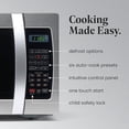 thumbnail image 3 of Farberware Countertop Microwave 1000 Watts, 1.3 Cu. Ft. - Microwave Oven With LED Lighting and Child Lock - Perfect for Apartments and Dorms - Easy Clean Stainless Steel, 3 of 5