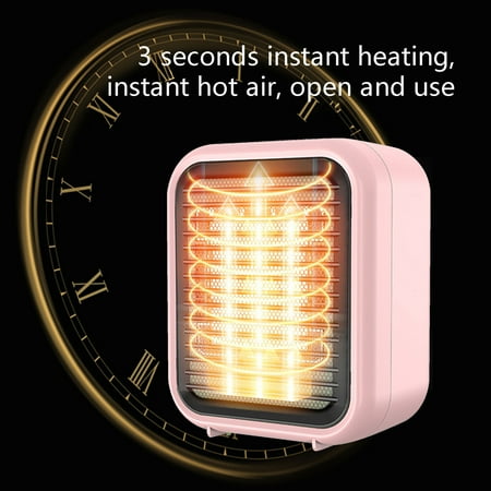 

Gzztg Space Heater Mini Electric Heater 50V-220V 2 Model Portable Heating Fan Warmer Heater