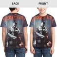 thumbnail image 4 of Terrifier Youth T-Shirts Graphic Shirts Blouse For Teen Boys Girls Casual Short Sleeve Tee Tops X-Small, 4 of 6