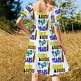 thumbnail image 4 of CHEERS AND BEERS TO 50 YEARS Sleeveless Dress Women long dress birthday dress, 4 of 7