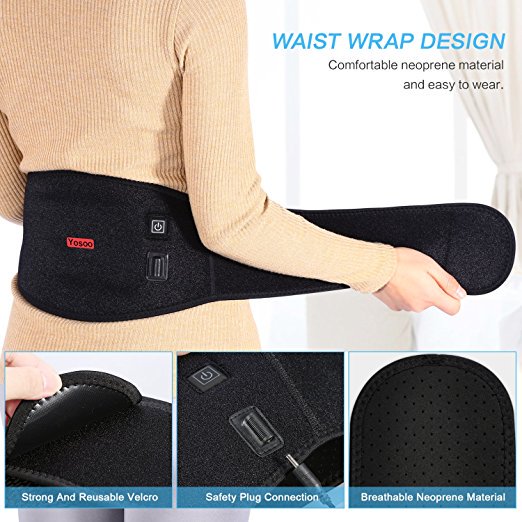 Heating Waist Belt Brace,For Pain Relief Lower Back Therapy Lumbar