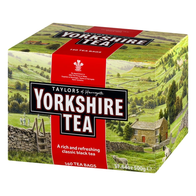 Taylors of Harrogate, Yorkshire Tea, 160 ct, Refreshing Black Tea Taylors of Harrogate, Yorkshire Tea, 160 ct, Refreshing Black Tea