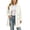 White, variant on Smsaxvxz Womens Long Coats Winter Warm Fuzzy Jackets Long Sleeve Outerwear White XL