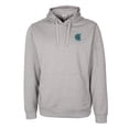 thumbnail image 2 of Unisex Cutter & Buck Gray Charlotte Knights Clique Lift Eco Performance Pullover Hoodie Sweatshirt, 2 of 3