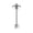 Black-B, variant on Long Metal Shepherd Hook Plants Hanger Stake, Heavy Duty Iron Double Garden Stake Holder, Outdoor Ground Insert Hanging Rack, Wall Mounted Flower Pot Hook for Yard Fence and Patio Decor, Black-A
