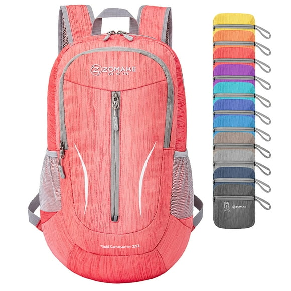 Mochila Plegable ZOMAKE 25L Ultra Ligera Resistente al Agua