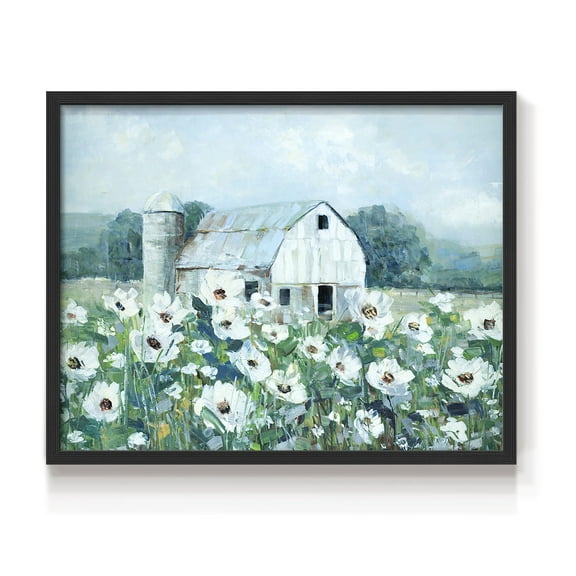 Dream Fields by Sally Swatland - Restickable Framed Giclée Print