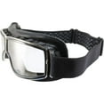 thumbnail image 2 of 2 Pair Birdz Condor Black Sport Padded Motorcycle Riding Goggle 1 with Clear Lens and 1 with Smoke Lens, 2 of 6