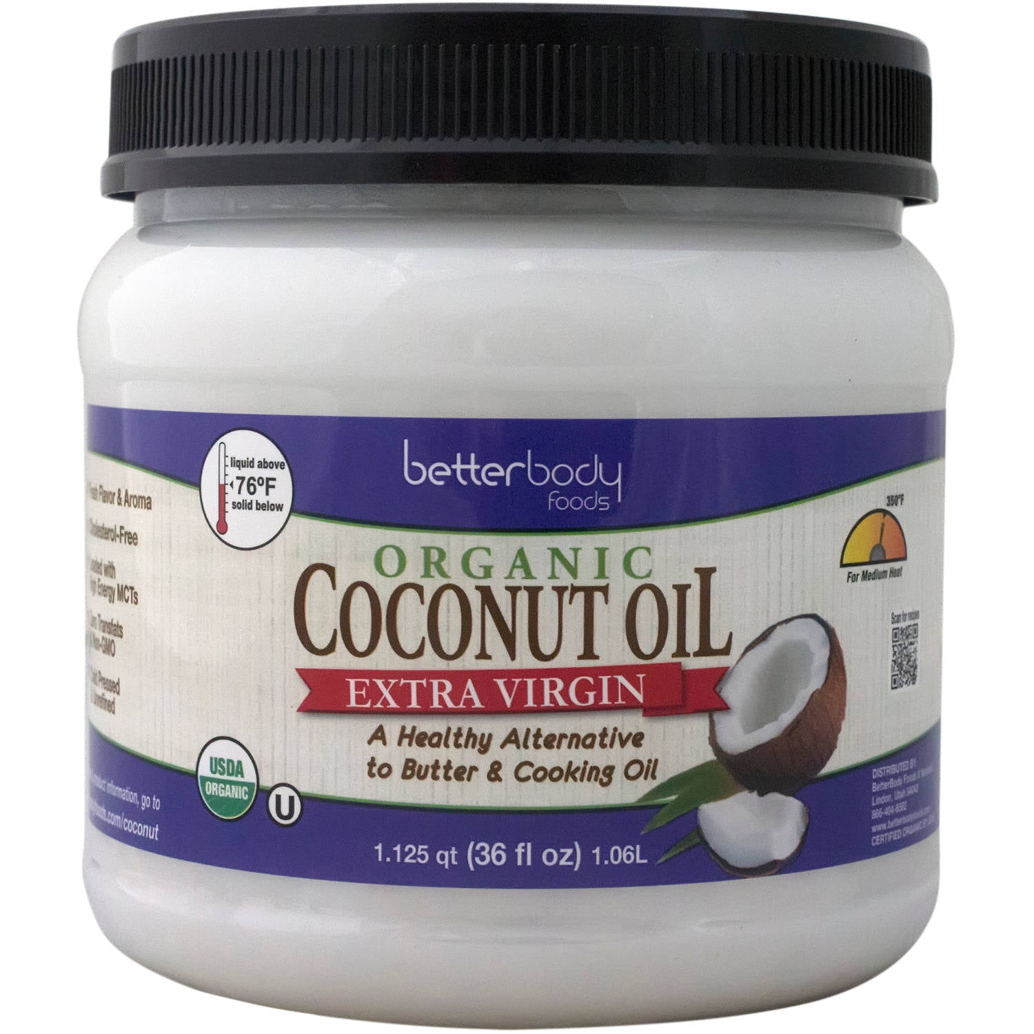 Betterbody Foods Coconut Oil Food