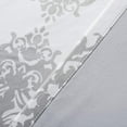 thumbnail image 6 of DriftAway Asher Medallion European Floral Energy Saving Thermal Insulated Blackout Lined Window Curtain for Living Room Bedroom, 2 Panels, 52" x 96", Gray, 6 of 6