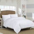 thumbnail image 2 of EnvioHome 100% Polyester Twin Size Comforter Set Soft Lightweight 3 Piece Microfiber Reversible Comforter set - White, 2 of 5