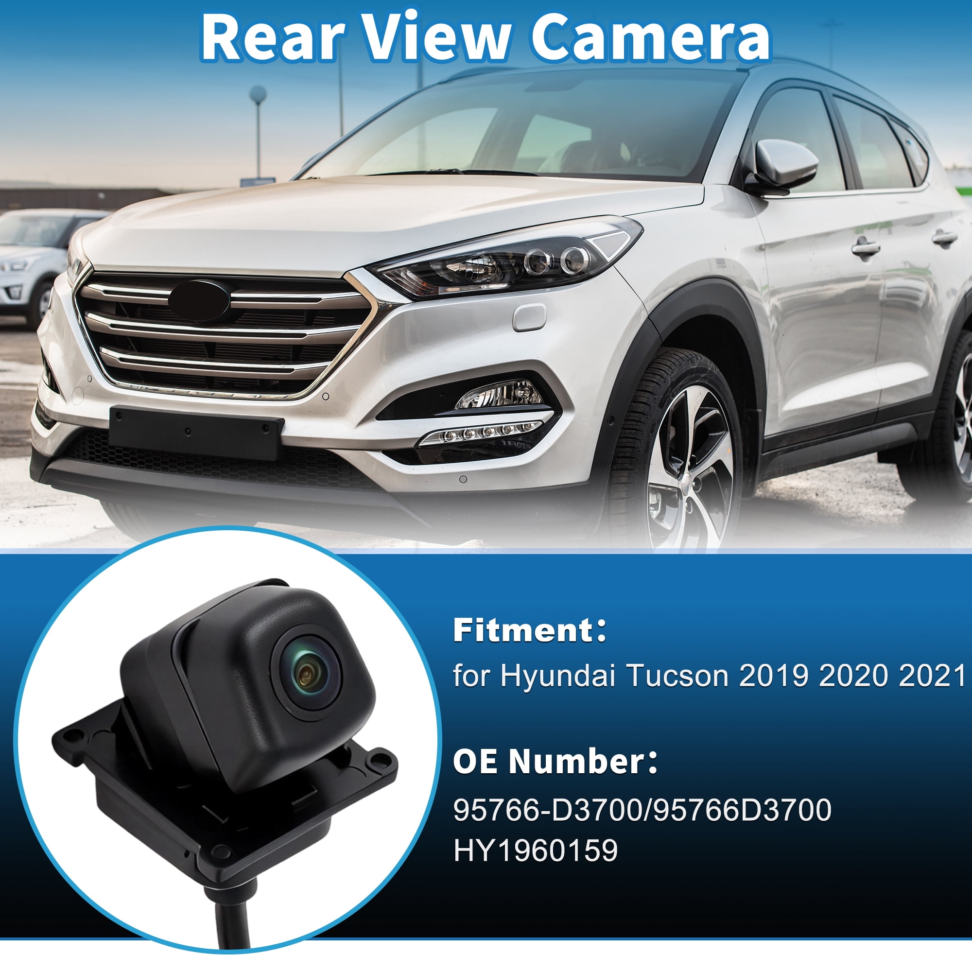 Unique Bargains Rear View Camera for Hyundai Tucson 2019 2020 2021 Backup Camera
