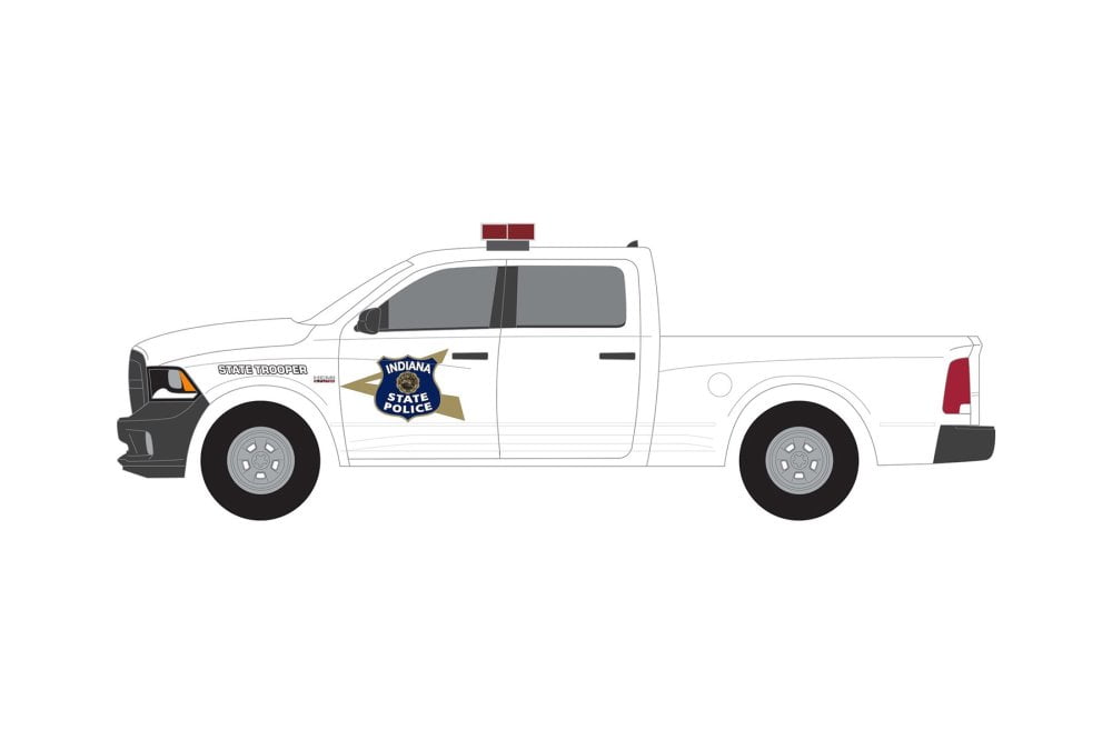 2018 Dodge Ram 1500 Pickup Truck, White - Greenlight 42990C