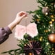 thumbnail image 5 of Decoraciones Del Árbol de Navidad: Decoraciones de Fiesta de Bricolaje con Arco de Navidad de Pelo Largo, 5 of 5