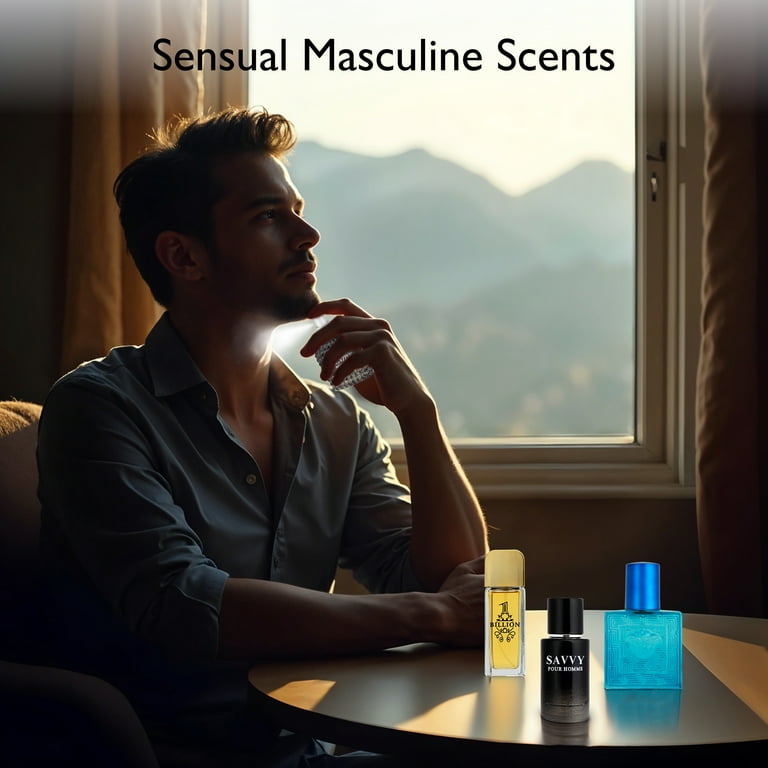 NovoGlow Signature Scent 4-Piece Eau de Parfum Gift Set for Men