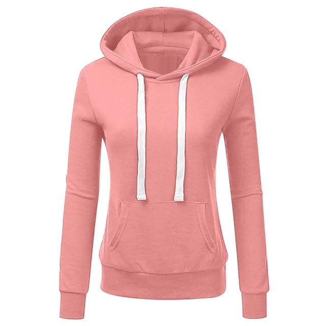 Aboser Oversized Sweatshirt for Women Hoodies Solid Long Sleeve Tops Drawstring Crewneck Loose Fit Pullovers Shirts