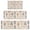 Beige Princess Carriage, variant on Dark Blue Ballerina Swan Pattern Kitchen Rugs Sets Of 3,Kitchen Runner Rugs Non Skid Washable,Decorative Kitchen Floor Mats for Kitchen,Sink,Laundry,17"x30"+ 17"x47" + 17"x59"