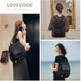 thumbnail image 2 of PRIYAL Backpack Purse for Women,Small Backpack for Women for Travel Work,Cute Backpack Daypack With Anti-theft Pocket,Fashion Ladies Backpack for Daily Shopping, 2 of 9