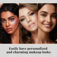 thumbnail image 3 of Parches de maquillaje con purpurina para pecas BESNEL holográficos, 24 unidades, 3 of 7