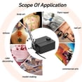thumbnail image 2 of Labymos Multi-purpose Professional T182C 0.3mm Airbrush Max 30PSI Air Pump Set for Model Making DIY, 2 of 8