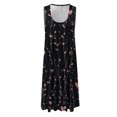 thumbnail image 4 of SMihono Robe d'Été Grande Taille pour Femmes 2023 Mode Décontractée Imprimée Sans Manches Col Rond, 4 of 6