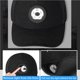 thumbnail image 2 of Qarigey Sport Hat Fashion Bright Baseball Caps Unisex Hats Jogging Breathable Outdoor Black Lights Headwear Reading Luminous Sombreros Qarigey AP006049-00, 2 of 6