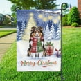 thumbnail image 3 of Merry Christmas Shetland Sheepdog Snowy Winter with Gifts Tree Decorations Garden Flag 12x18in Double Sided Sheltie Dog Lover Gifts Outdoor Decor - 12020, 3 of 5
