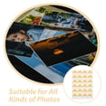 thumbnail image 4 of 120 esquinas autoadhesivas doradas para fotos, pegatinas para marcos de fotos, álbumes de recortes, diarios, recuerdos, fotos, álbumes de recortes de boda, 4 of 7
