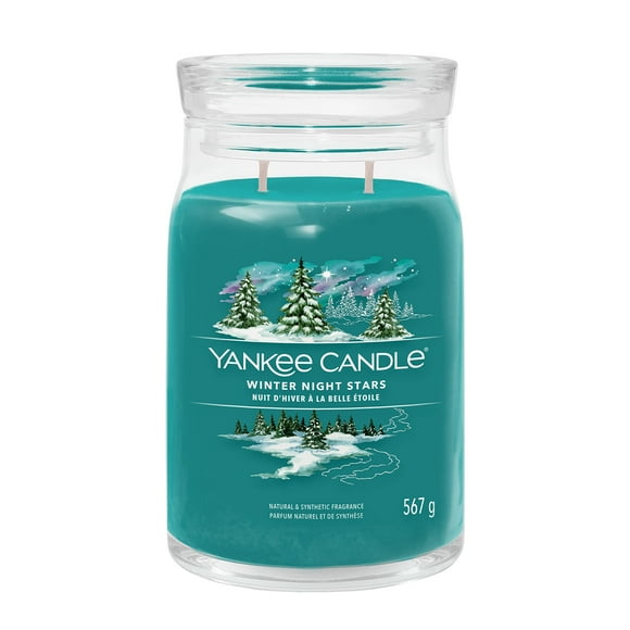 Vela Yankee Candle Winter Night Stars Tarro Grande 567g