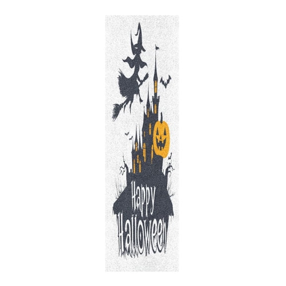 33"x9" Skateboard Grip Tape Protector Sheets Nonslip Protection Griptape Sheet for Outdoor Sports Spooky Halloween