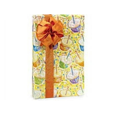 Cupcakes & Candles Birthday / Special Occasion Gift Wrap Wrapping Paper-16ft