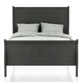 thumbnail image 5 of Furniture of America Jussy Transitional Solid Wood Twin Sleigh Bed in Gray, 5 of 6