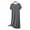 Dark Gray P2, variant on Antinious Women Lightweight Short Sleeve Casual Loose Home Wear Daily Leisure Sleepshirts